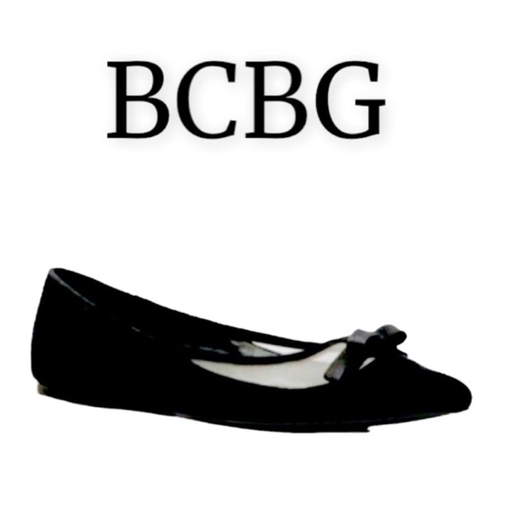 BCBG Paris Shoes - ~ LAST PAIR~ 🆕BCBG Ebony Suede Flats 💲BEST SELLER💲